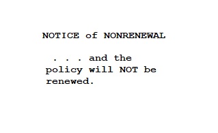 Notice of NonRenewal