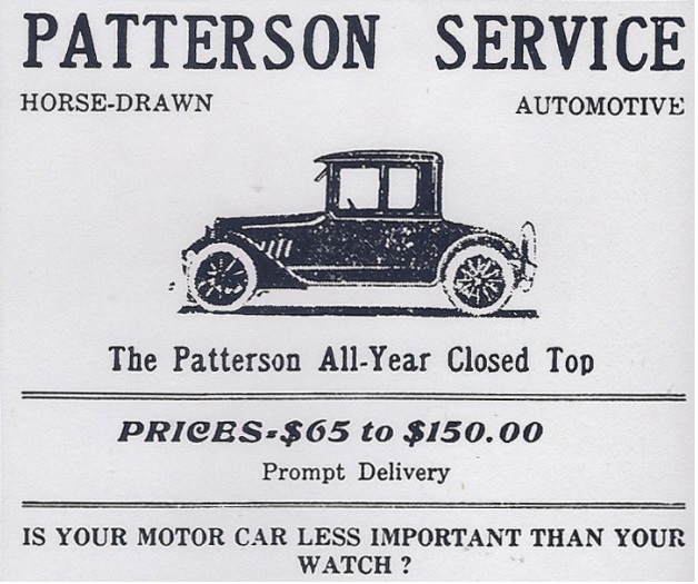 Patterson Car Ad