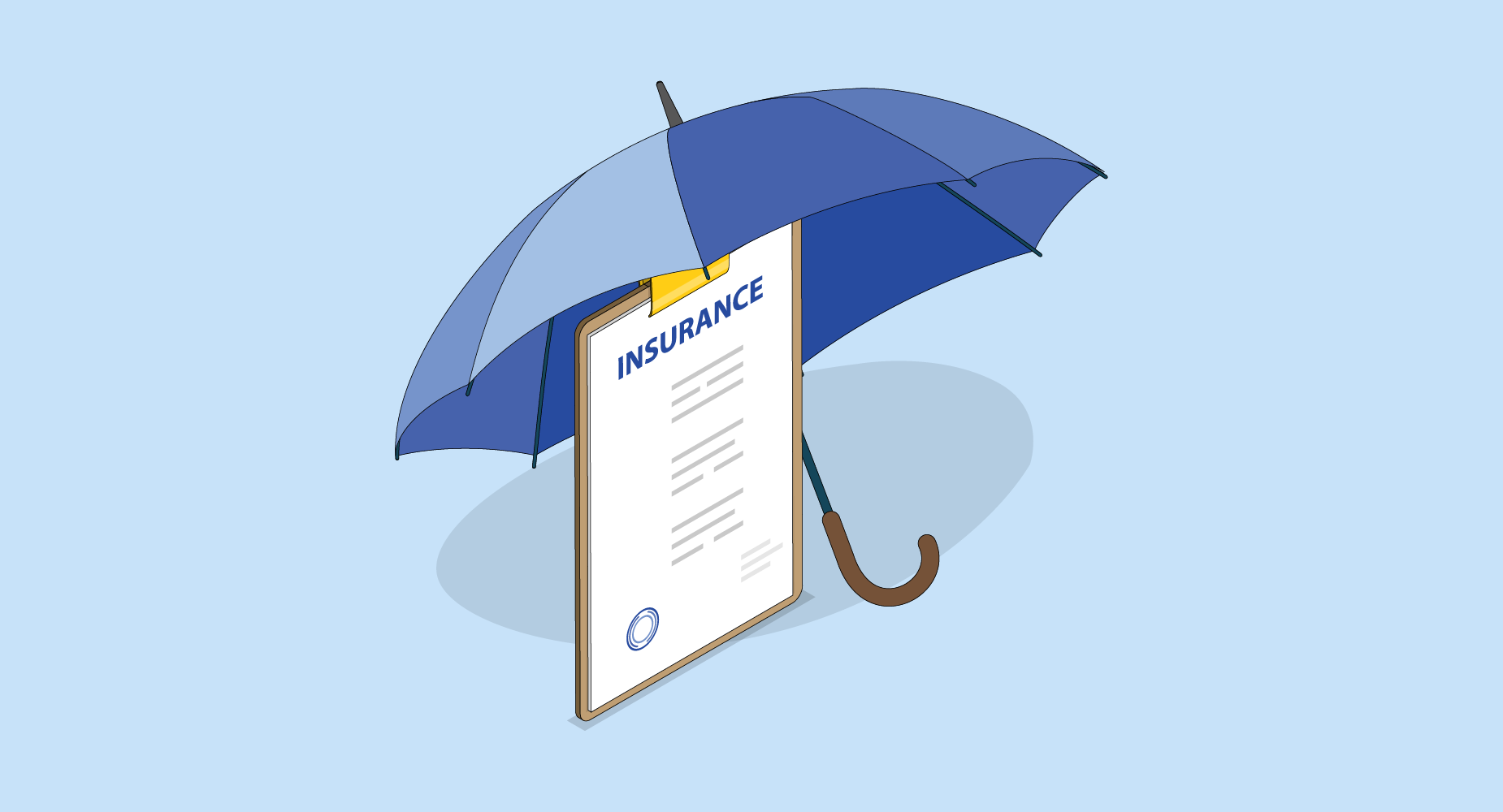 umbrella over insurance policy